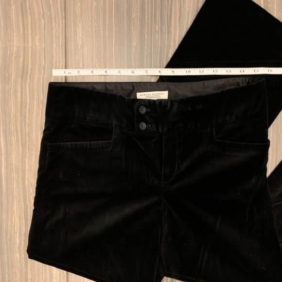Banana Republic Black Velvet Pants - Picture 8 of 9